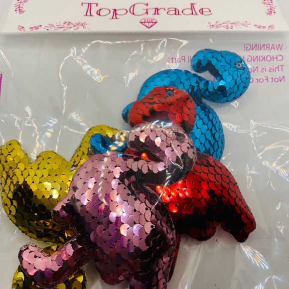 ORNAMENTS FLAMINGOS 🦩 SEQUINS!!!  4 TOTAL - Picture 7 of 14